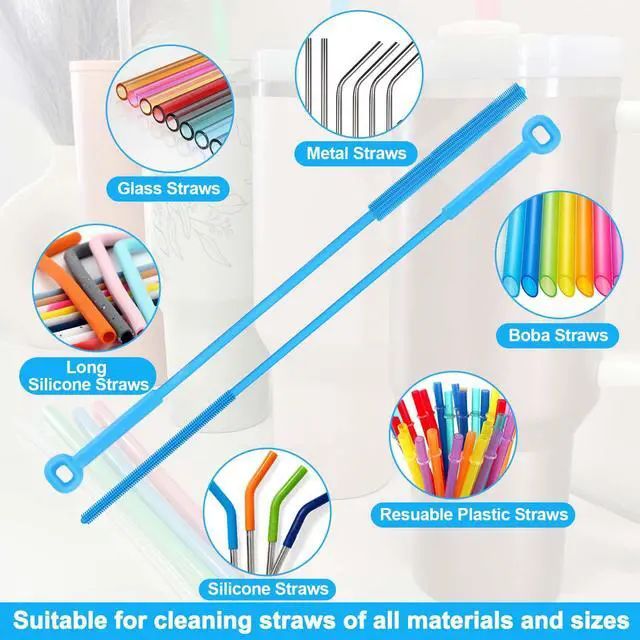Alt view image 6 of 7 - Water Bottle Cleaner Brush Set for Stanley Tumbler 40 oz/30 oz Cup