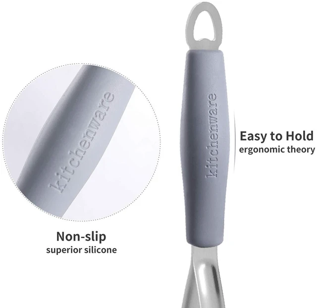 Alt view image 5 of 7 - Heavy Duty Stainless Steel Potato Masher, Professional Integrated Masher Kitchen Tool & Food Masher/Potato Smasher with Silicone Handle, Perfect for Bean, Vegetable, Fruits, Avocado, Meat