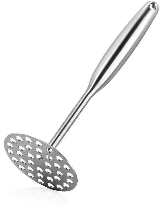 Main image of Stainless Steel Potato Masher - Heavy Duty Mashed Potato Maker