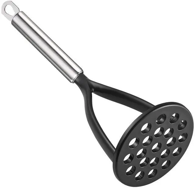 Main image of Good Grips Nylon Potato Solid Masher Ricer Press Blender Crusher for Non-Stick Cookware With Heat Resistant Stay Cool Stainless Steel Handle