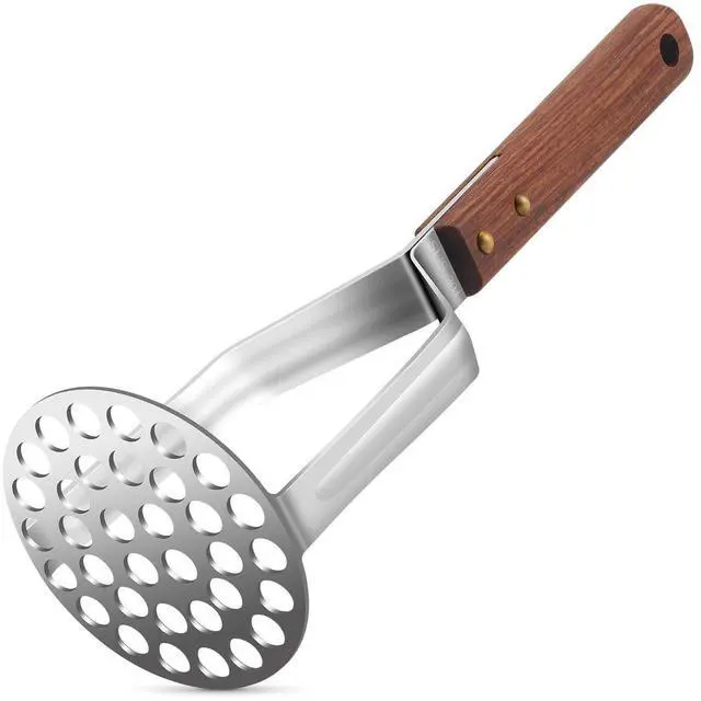 Main image of UPGRADED Potato Masher Stainless Steel Heavy Duty Strong Anti-slip Handle Not Easy to Bent Easy to use Sturdy Construction