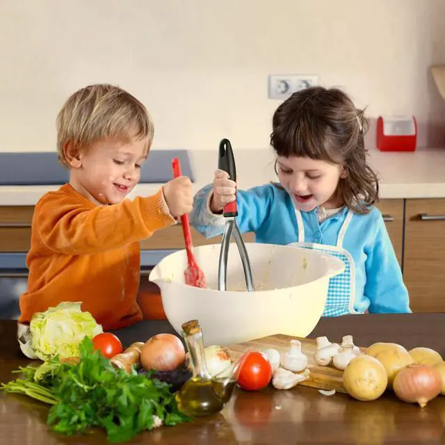 Alt view image 2 of 7 - Heavy Duty Potato Masher, Stainless Steel Integrated Masher Kitchen Tool & Food Masher/Potato Smasher with Non-slip Handle, Perfect for Bean, Vegetable, Fruits, Baby Food, Avocado, Meat