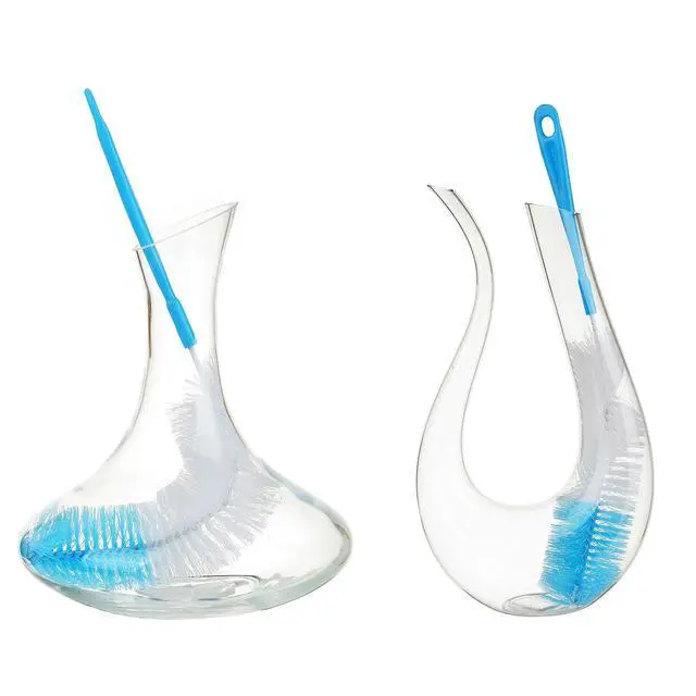Alt view image 5 of 7 - 17 inch Extra Long Bottle Cleaning Brush Cleaner for Washing Narrow Neck Beer/Wine/Thermos, Brewing Bottles, Hummingbird Feeder