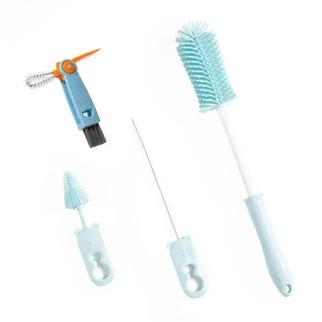 Main image of Silicone Bottle Cleaner Brush,13.4in Long Handle Water Cup Bottles Cleaner
