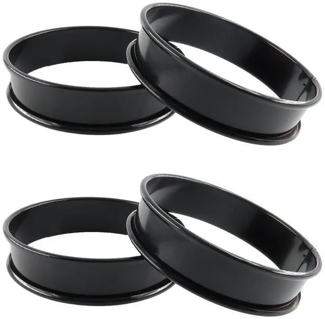 Main image of 4Pcs Crumpet Rings English Muffin Rings, 3.15"