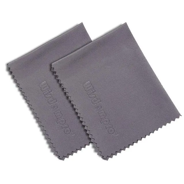 Alt view image 2 of 7 - 8-Pack 6x7 Inches Soft Microfiber Cleaning Cloth, Grey