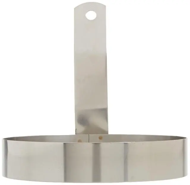 Alt view image 2 of 4 - 5" Round Stainless Steel Egg Ring