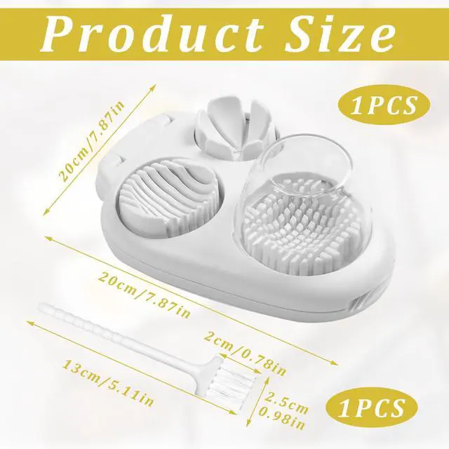 Alt view image 2 of 6 - 2 Pcs 3 In 1 Egg Slicer,Egg Slicer For Hard Boiled Eggs,Stainless Steel Strawberry Slicer,Egg Cutter,Egg Opener For Hard Boiled Eggs,3 Slice Modes For Strawberry, Mushroom, Grape, Cherry Tomato