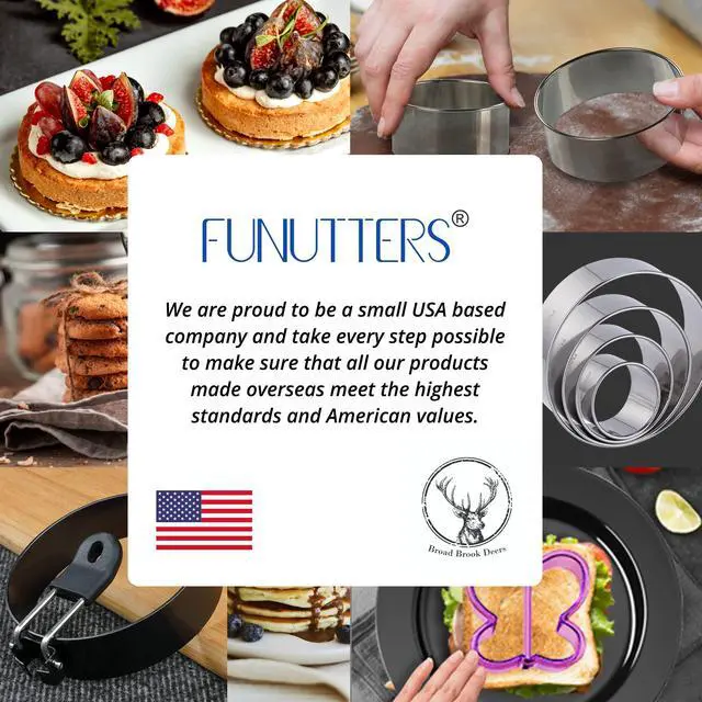 Alt view image 7 of 7 - Egg Rings, 3.5'', Nonstick, Professional and Large, Stainless Steel Omelet/Egg Rings For Frying Eggs and Egg Mcmuffins, Egg Mold For Breakfast, Mini Pancakes, and Fried Eggs