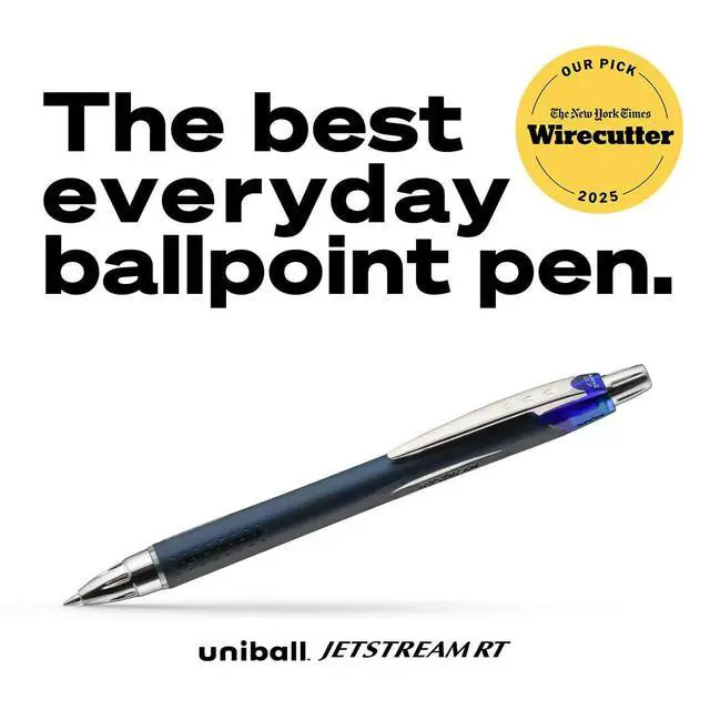 Alt view image 3 of 6 - Jetstream RT Ballpoint Pens, Black Ink, 0.7mm Fine Point, 2 Count