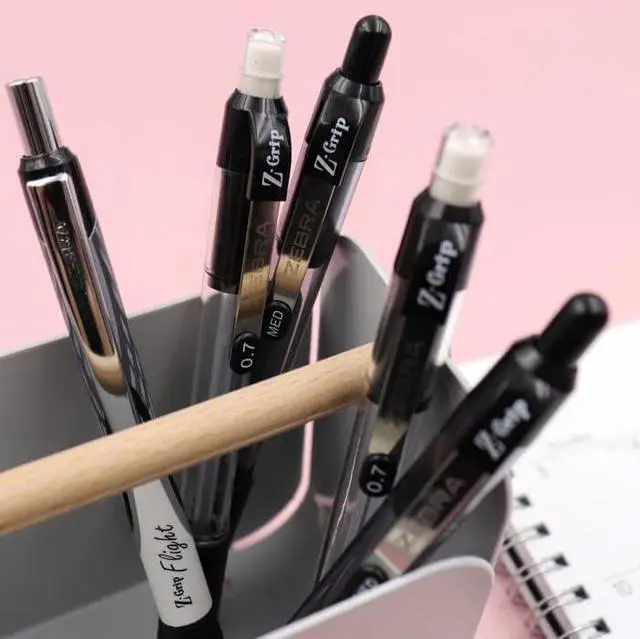 Alt view image 4 of 6 - Z-Grip Retractable Ballpoint Pen, Black Ink, 0.7mm, 12-Pack