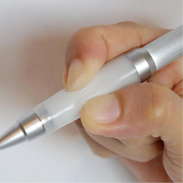 Alt view image 3 of 6 - Alpha-Gel Jetstream 0.7 mm Ball Point Pen, Silver Body, Black Ink (SXN1000071P26)
