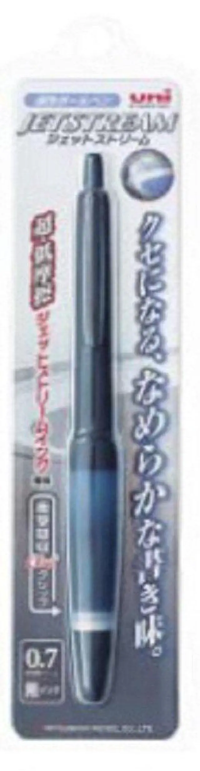 Alt view image 2 of 6 - Alpha-Gel Jetstream 0.7 mm Ball Point Pen, Black Body, Black Ink (SXN1000071P24)