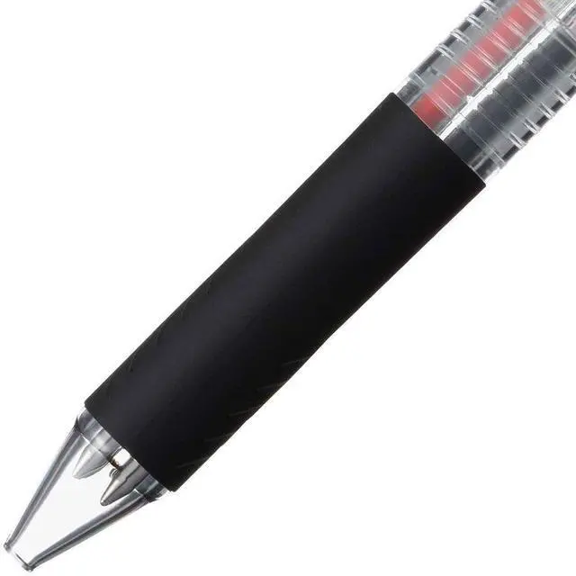 Alt view image 2 of 6 - Uni Ballpoint Pen Jetstream 3 Color Black, Red, Blue, Green Ink 0.7mm, Transparent (SXE450007.T)