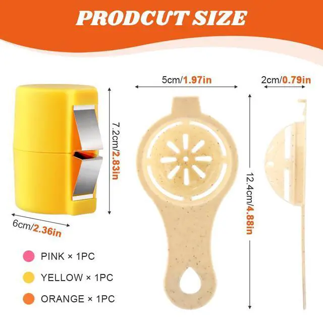 Alt view image 2 of 7 - 3 Pcs Egg Shell Opener,with Egg Yolk White Separator Handheld Eggs Breaker Baking Kitchen Tools Multifunctional Eggs Breaker and Separator for Cooking Camping Kitchen Gadgets(SIZE:3 pcs)