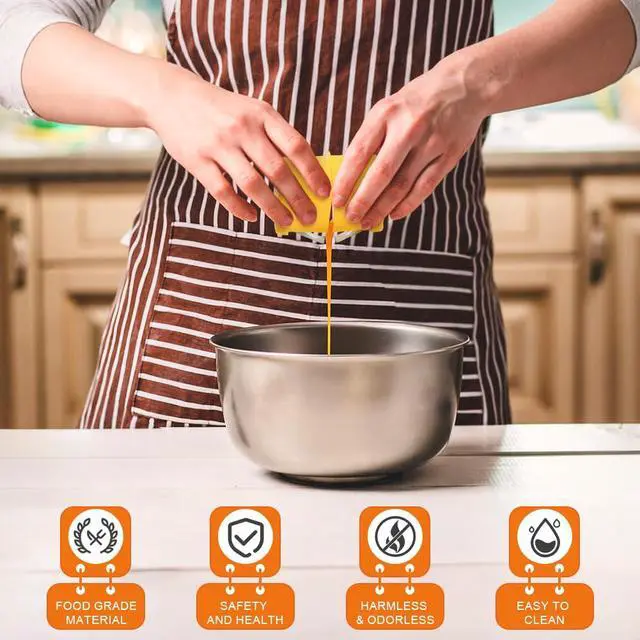 Alt view image 5 of 7 - 3 Pcs Egg Shell Opener,with Egg Yolk White Separator Handheld Eggs Breaker Baking Kitchen Tools Multifunctional Eggs Breaker and Separator for Cooking Camping Kitchen Gadgets(SIZE:3 pcs)