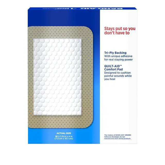 Alt view image 7 of 7 - Brand Tru-Stay Sheer Adhesive Pads, Large Size, 10 Count