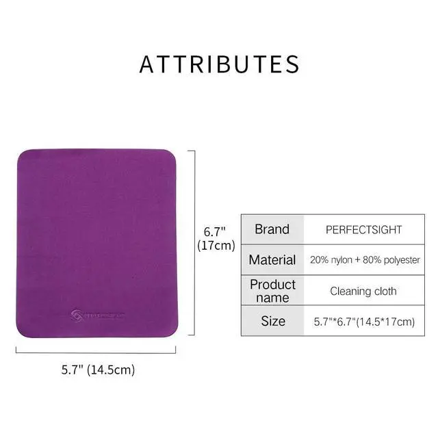 Alt view image 7 of 7 - Microfiber Cleaning Cloths for Electronics - Cleans Lenses, Glasses, Screens, Cameras, Cell Phone, Eyeglasses, Computer, Monitors,Tablets LCD TV Screens (6 Pack, Multicolor)