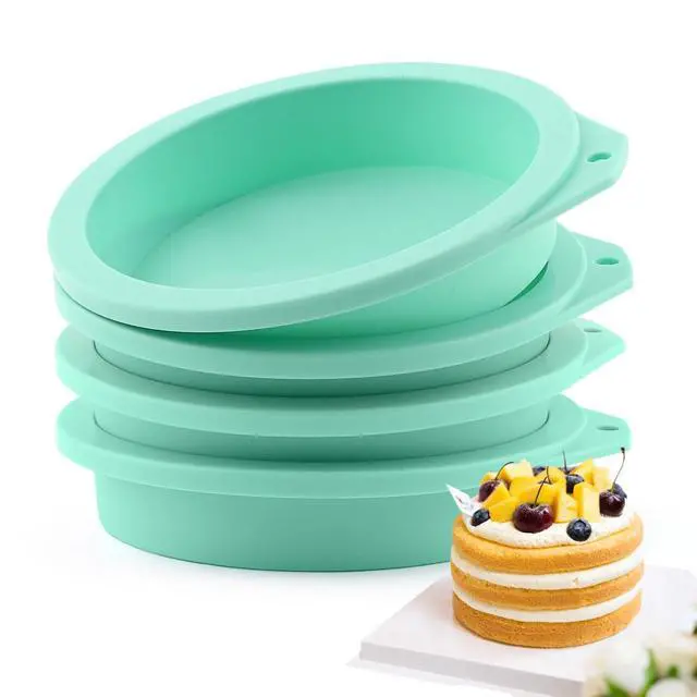 Alt view image 6 of 7 - 4PCS Silicone Egg Mold, 4 inch Air Fryer Egg Bites Mold, Non-Stick Accessories for Air Fryer, Cake, Muffin Lids