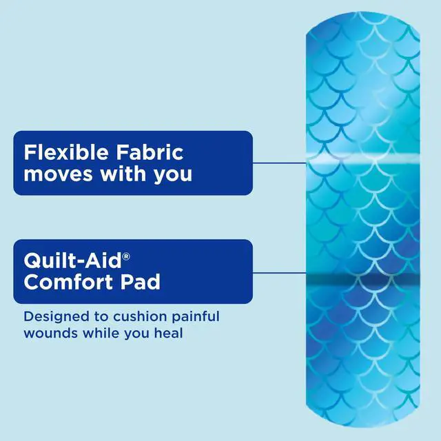 Alt view image 3 of 7 - Brand Flexible Fabric Adhesive Bandages, Magic Shimmer, 40 Ct