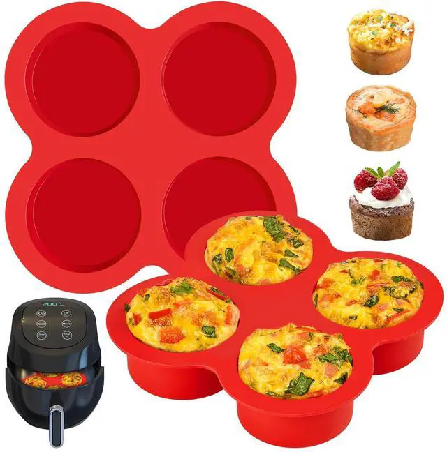Main image of Air Fryer Egg Mold, 2 Pack, 4 Cups
