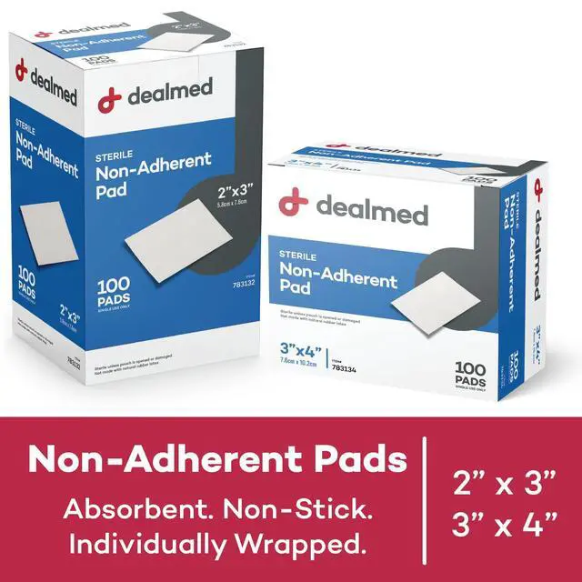 Alt view image 3 of 7 - Sterile Gauze Pads 2" x 3" - Non Adherent - 100 Count