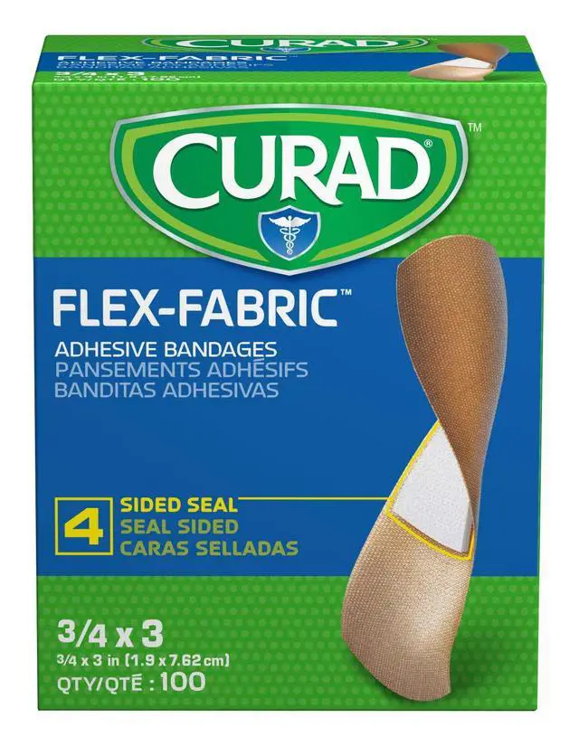 Alt view image 2 of 6 - Flex Fabric Adhesive Bandages, Bandage Size is 3/4" x 3", ALL ONE SIZE, (Box of 100)
