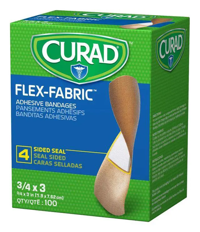 Alt view image 3 of 6 - Flex Fabric Adhesive Bandages, Bandage Size is 3/4" x 3", ALL ONE SIZE, (Box of 100)