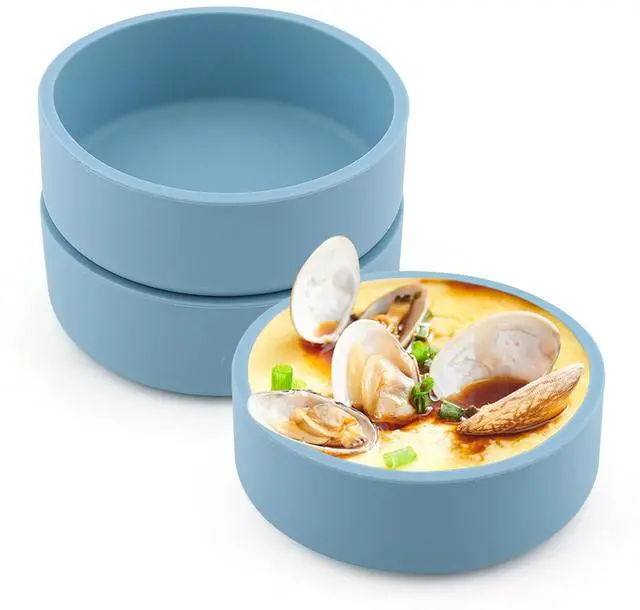 Main image of Air Fryer Egg Mold 3 Pack, Silicone Egg Bite Cups, 6 fl oz