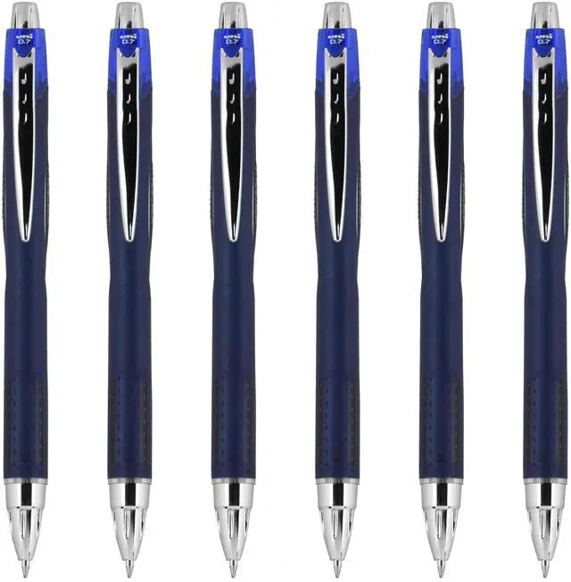 Main image of Jetstream RT Ballpoint Pen, Fine Point (0.7mm), Blue Ink, 6 Pens
