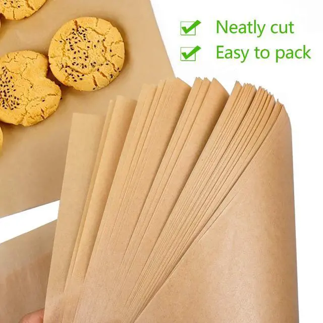 Alt view image 3 of 7 - 100 Pcs Parchment Paper Sheets for Baking, 8x12 Inches