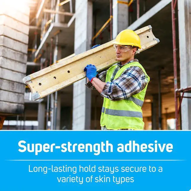 Alt view image 6 of 7 - Waterproof Strong Strips Adhesive Bandages, Extra Large, 32ct