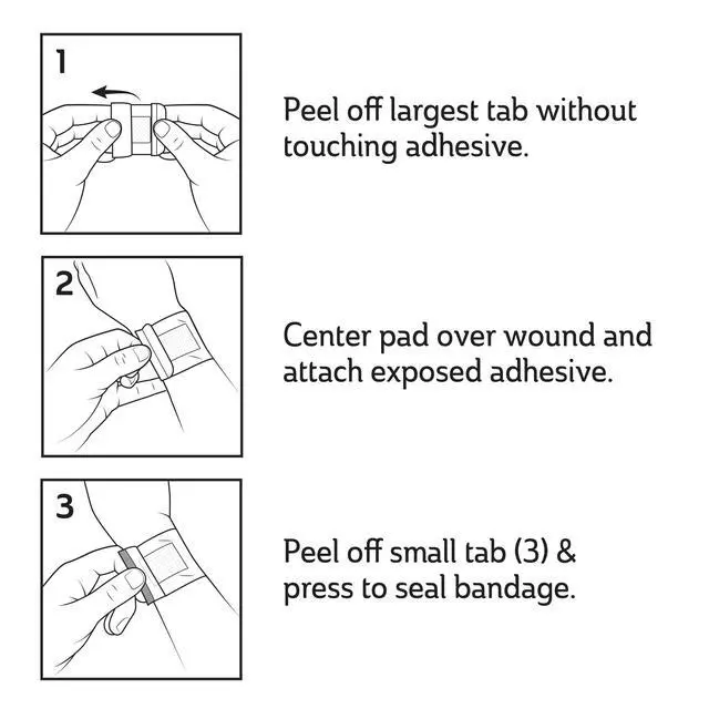 Alt view image 7 of 7 - Waterproof Bandage Variety Pack, 3 Styles Included; Assorted Size, 120 Bandages