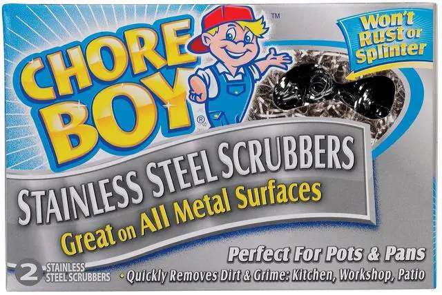 Main image of 2 Count Stainless Steel Scrubbers