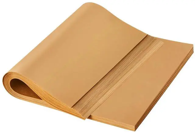 Main image of 100pcs 9x13 inch Unbleached Parchment Paper Sheets for baking, Precut Heavy Duty Parchment Paper for Quarter Sheet Pans, Brown Non-Stick Liners for Oven, cookie sheets, Air Fryer Liners