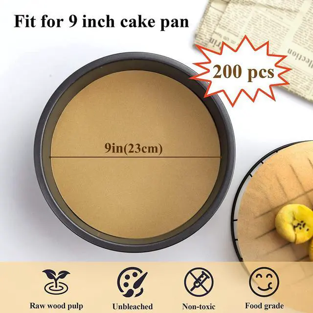 Alt view image 2 of 7 - 200PCS Unbleached Parchment Paper for Air Fryer Liners,9x13 Inch Precut Parchment Paper for Baking Sheet,Best Baking Supplies Baking Paper for Toaster Oven,Cookie sheet,Baking pan,Bread pan