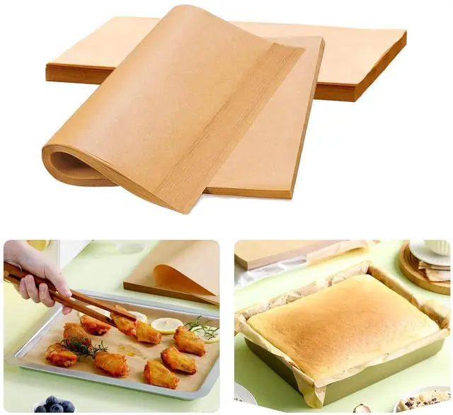 Main image of 150 Pcs Parchment Paper Baking Sheets 12 x 16 Inch Precut Non-Stick Parchment Sheets Unbleached Baking Paper for Baking Bread Cooking Cake Grilling Air Fryer Steaming Home Kitchen