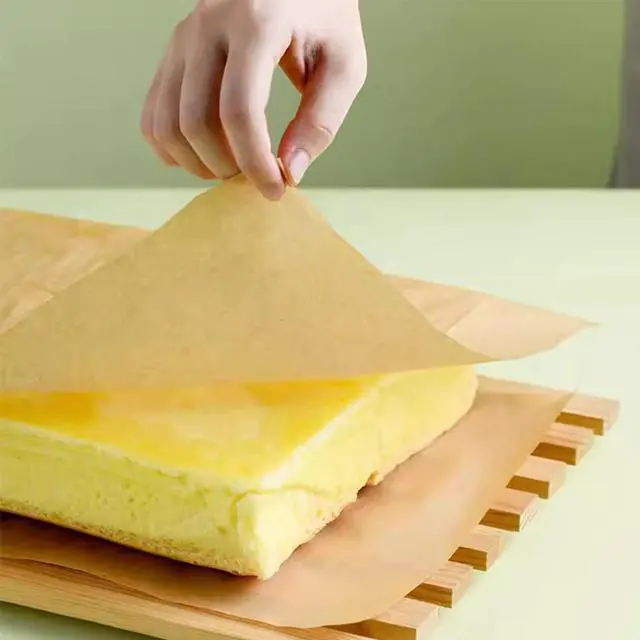 Alt view image 6 of 7 - 150 Pcs Parchment Paper Baking Sheets 12 x 16 Inch Precut Non-Stick Parchment Sheets Unbleached Baking Paper for Baking Bread Cooking Cake Grilling Air Fryer Steaming Home Kitchen