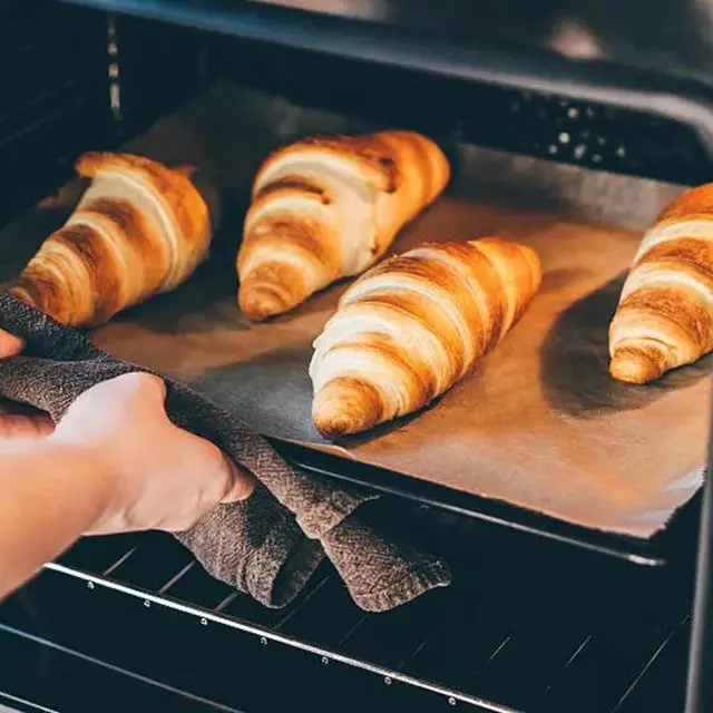 Alt view image 7 of 7 - 150 Pcs Parchment Paper Baking Sheets 12 x 16 Inch Precut Non-Stick Parchment Sheets Unbleached Baking Paper for Baking Bread Cooking Cake Grilling Air Fryer Steaming Home Kitchen