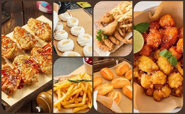 Alt view image 7 of 7 - 100 Pcs Disposable Baking Liners for Ninja French Door Air fry Oven FO101