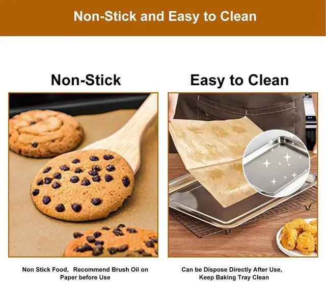 Alt view image 5 of 6 - Parchment Paper Baking Sheets 300ct 12"x16" PreCut