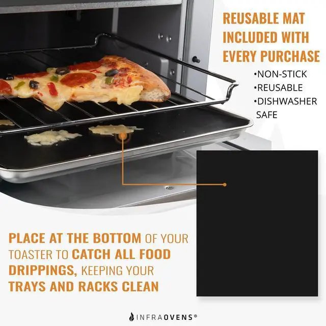 Alt view image 5 of 6 - Parchment Paper Sheets for Toaster Oven Air Fryer 9 x 11 Compatible with Gowise, Cuisinart, Black Decker, Emeril Lagasse, Breville + More, Perforated Non-Stick Paper Liners for Cooking on Oven Rack