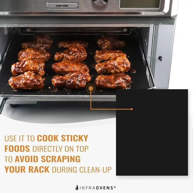 Alt view image 6 of 6 - Parchment Paper Sheets for Toaster Oven Air Fryer 9 x 11 Compatible with Gowise, Cuisinart, Black Decker, Emeril Lagasse, Breville + More, Perforated Non-Stick Paper Liners for Cooking on Oven Rack