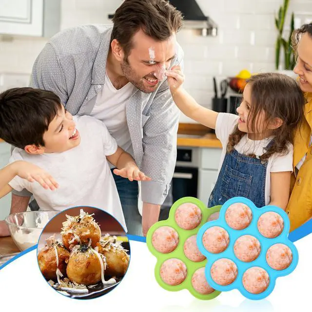 Alt view image 6 of 7 - 2 Pack Egg Bites Silicone Mold, Air Fryer Egg Mold, Sous Vide Egg Bite Maker Instant Pot Egg Bite Molds for Cooking Air Fryer Accessories