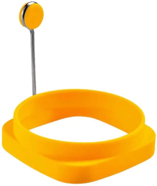 Main image of Yelleow Fried Egg High Temperature Resistance Flexible Food Grade Double-sided Square Round Egg Fryer Mould for Home Fried Egg RingSpecialty CookwareEggs Poachers