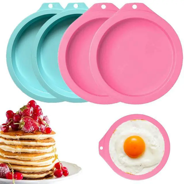 Main image of 4PCS Air Fryer Egg Mold, 4" Silicone Egg Molds Eggs Bites Silicone Mold