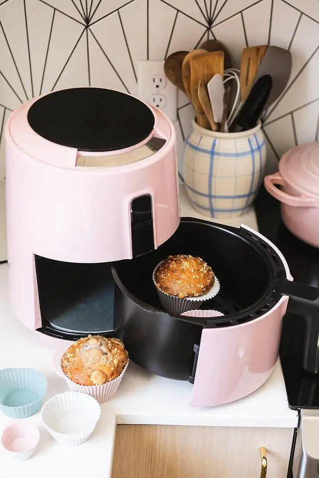 Alt view image 6 of 7 - Reusable Silicone Baking Cups Silicone Muffin Liners for Cupcakes, BPA Free, 12 Pack, Regular, Pink Gray Blue