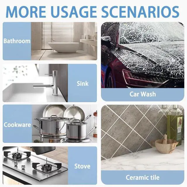 Alt view image 7 of 7 - Kaufibre Heavy Duty Cellulose Kitchen Sponges - Scratch-Free Super Absorbent for Dishes, Cast Iron Pans & Cookware, Reusable Multi-Surface Easy Rinse 3-Pack