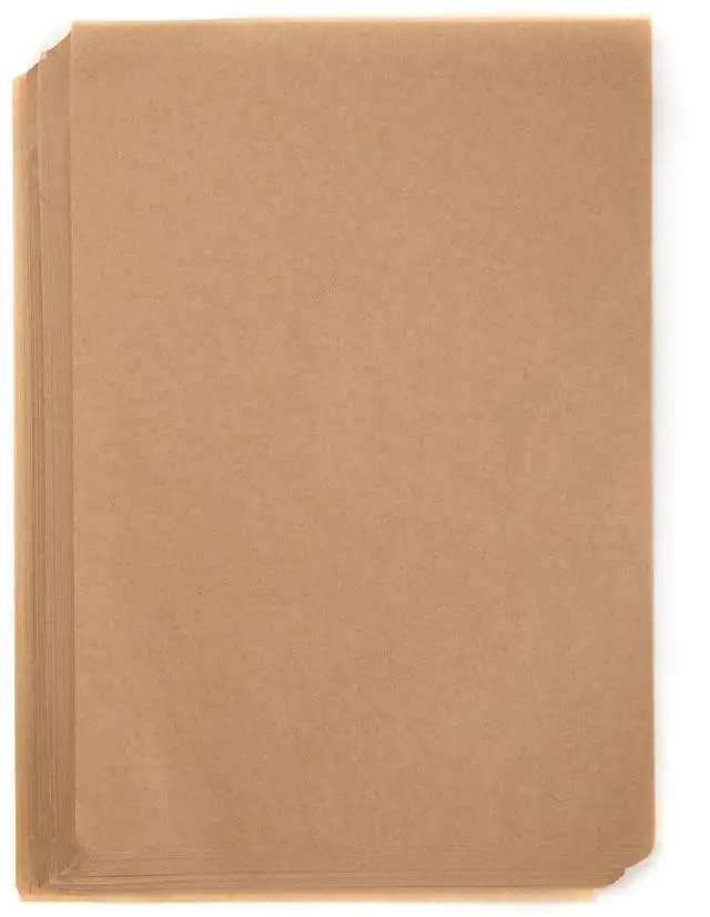 Main image of 100 Pcs Non-Stick Baking Parchment Paper Sheets 9×13Inch Dual-Sided Silicone Coated Oven Liners for Cooking Roasting Grilling and Air Fryer Use