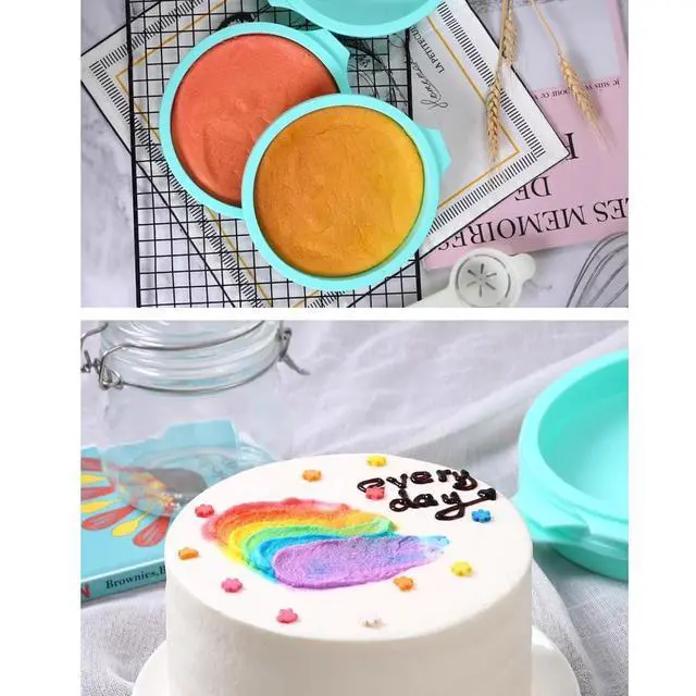 Alt view image 3 of 7 - 4 Pcs Air Fryer Egg Molds, Air Fryer Egg Silicone Molds for Muffin Lids,Toast,Baking Hamburger,Non-Stick Air Fryer Accessorie